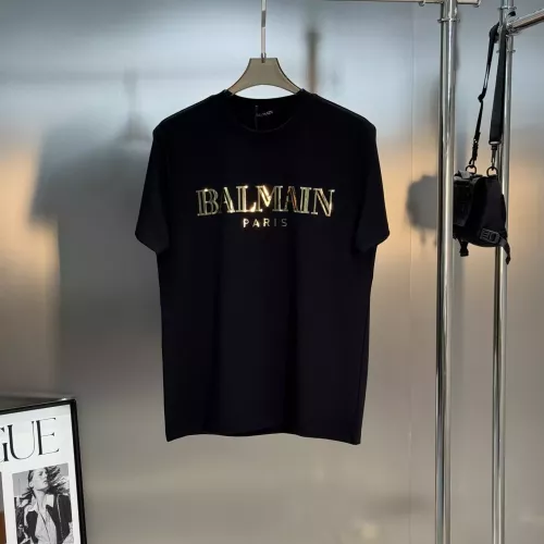 Balmain T-Shirts Short Sleeved For Men #1359299 $76.00 USD, Wholesale Replica Balmain T-Shirts