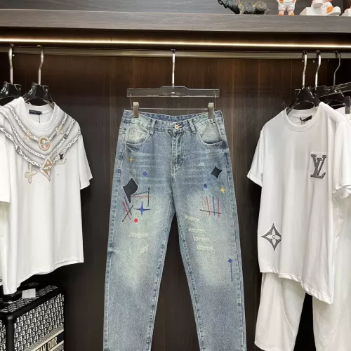 Replica Louis Vuitton LV Jeans For Men #1359419 $96.00 USD for Wholesale