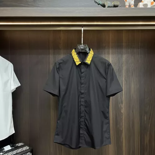 Versace Shirts Short Sleeved For Men #1359463 $88.00 USD, Wholesale Replica Versace Shirts