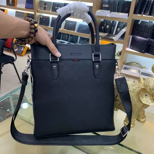 Replica Gucci AAA Man Handbags #1359467 $140.00 USD for Wholesale