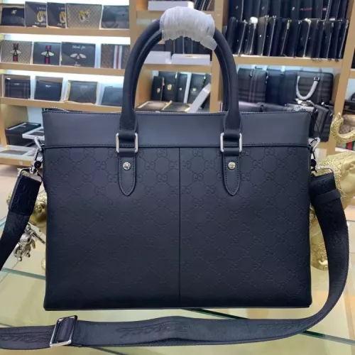 Replica Gucci AAA Man Handbags #1359478 $158.00 USD for Wholesale