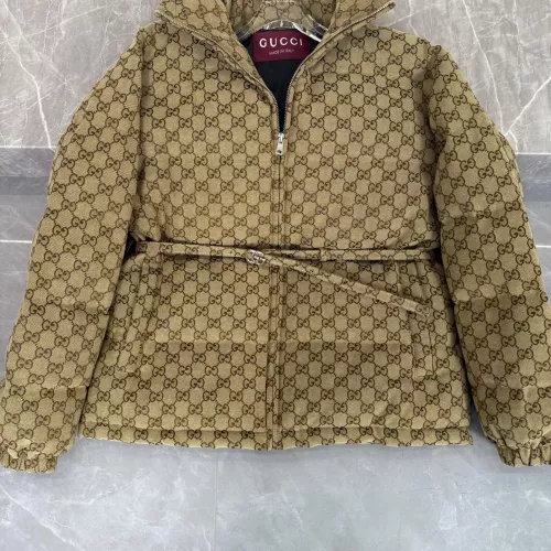 Gucci Down Feather Coat Long Sleeved For Women #1359501 $192.00 USD, Wholesale Replica Gucci Down Feather Coat