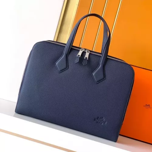 Replica Hermes AAA Man Handbags #1359540 $180.00 USD for Wholesale