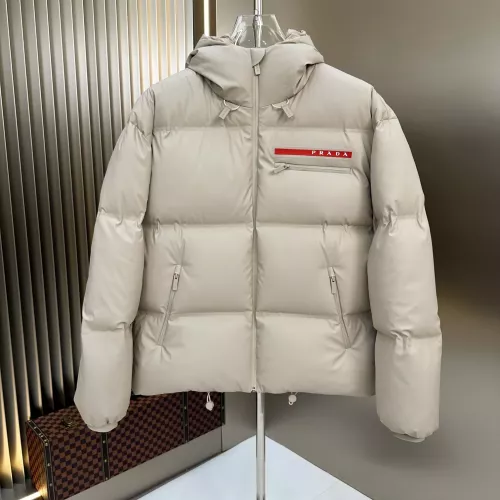 Prada Down Feather Coat Long Sleeved For Unisex #1359617 $225.00 USD, Wholesale Replica Prada Down Feather Coat