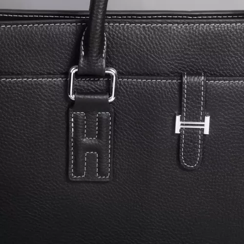 Replica Hermes AAA Man Handbags #1359628 $162.00 USD for Wholesale