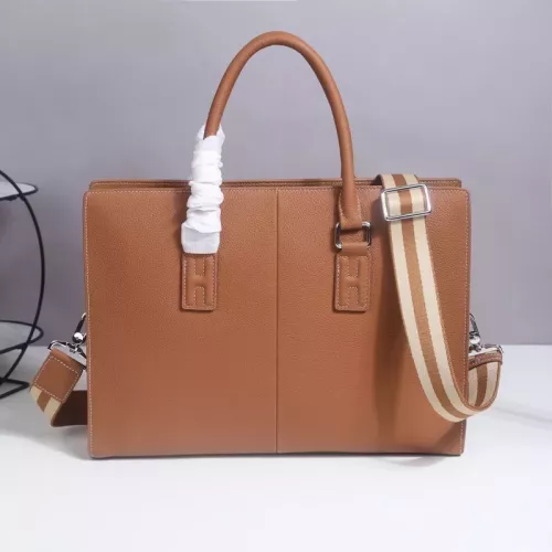 Replica Hermes AAA Man Handbags #1359630 $162.00 USD for Wholesale