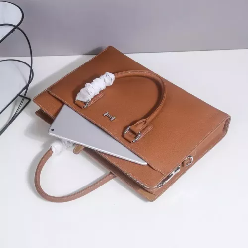 Replica Hermes AAA Man Handbags #1359630 $162.00 USD for Wholesale