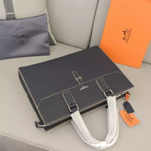 Replica Hermes AAA Man Handbags #1359633 $162.00 USD for Wholesale