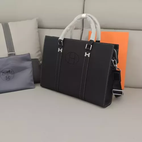 Replica Hermes AAA Man Handbags #1359635 $162.00 USD for Wholesale