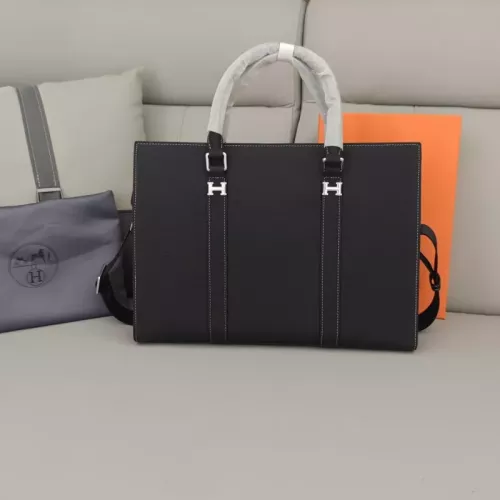Replica Hermes AAA Man Handbags #1359635 $162.00 USD for Wholesale