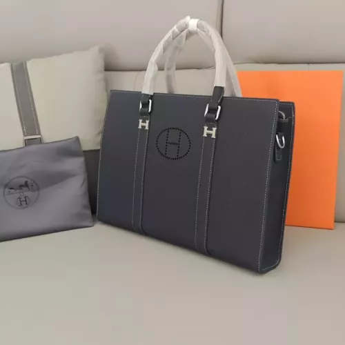 Replica Hermes AAA Man Handbags #1359637 $162.00 USD for Wholesale
