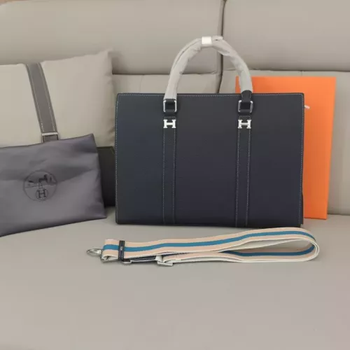 Replica Hermes AAA Man Handbags #1359637 $162.00 USD for Wholesale