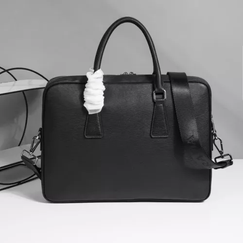 Replica Prada AAA Man Handbags #1359655 $162.00 USD for Wholesale