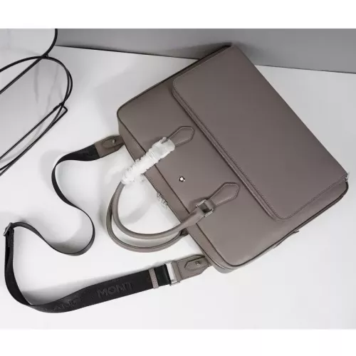 Replica Mont Blanc AAA Man Handbags #1359715 $162.00 USD for Wholesale