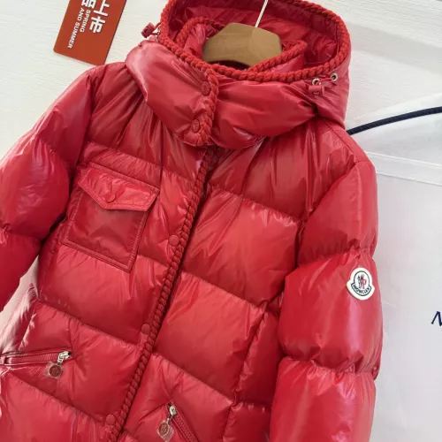 Replica Moncler Down Feather Coat Long Sleeved For Women #1359878 $160.00 USD for Wholesale