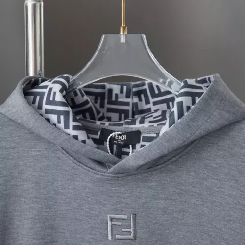 Replica Fendi Hoodies Long Sleeved For Unisex #1359973 $52.00 USD for Wholesale