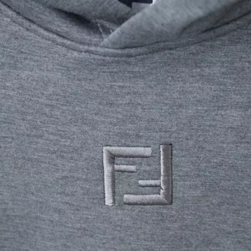 Replica Fendi Hoodies Long Sleeved For Unisex #1359973 $52.00 USD for Wholesale