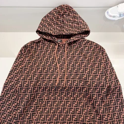 Replica Fendi Hoodies Long Sleeved For Unisex #1360036 $60.00 USD for Wholesale