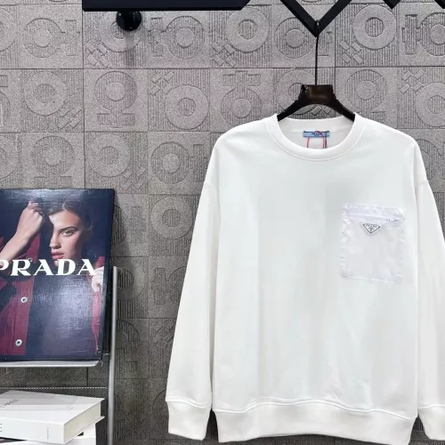 Prada Hoodies Long Sleeved For Unisex #1360044 $52.00 USD, Wholesale Replica Prada Hoodies