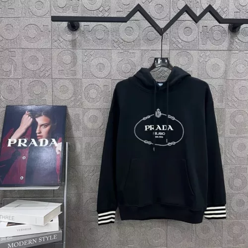 Prada Hoodies Long Sleeved For Unisex #1360054 $60.00 USD, Wholesale Replica Prada Hoodies