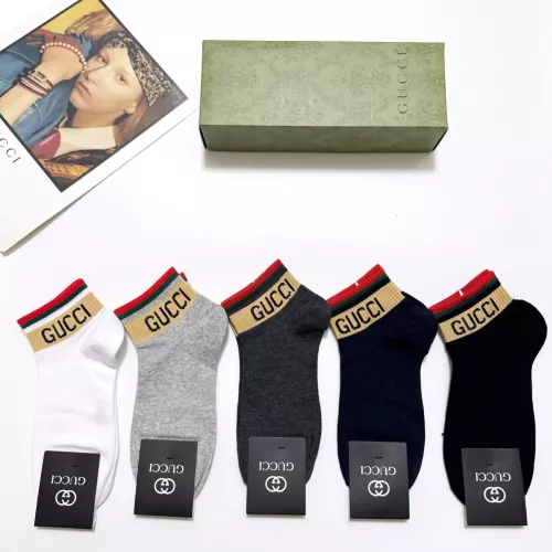 Gucci Socks #1360055 $27.00 USD, Wholesale Replica Gucci Socks
