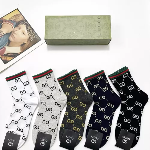 Gucci Socks #1360056 $27.00 USD, Wholesale Replica Gucci Socks