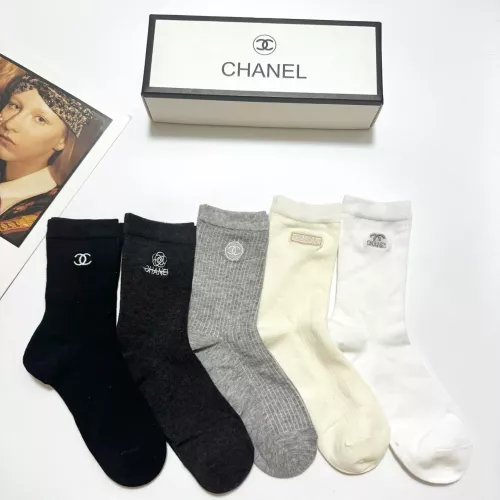 Replica Chanel Socks #1360061 $29.00 USD for Wholesale