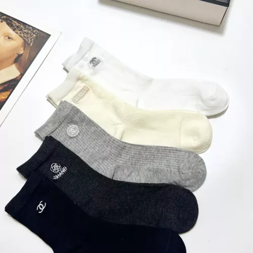 Replica Chanel Socks #1360061 $29.00 USD for Wholesale