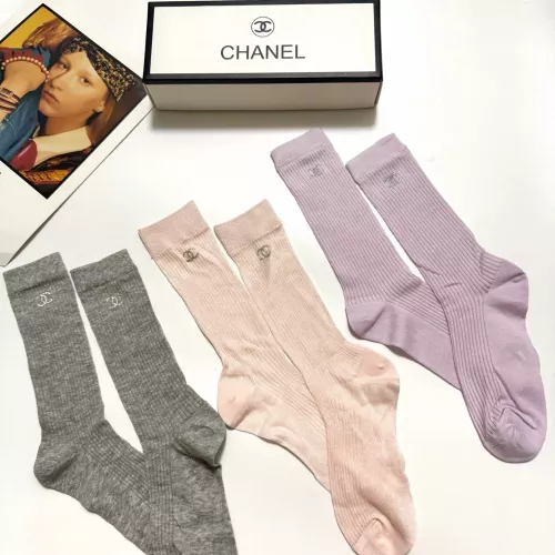 Replica Chanel Socks #1360063 $29.00 USD for Wholesale