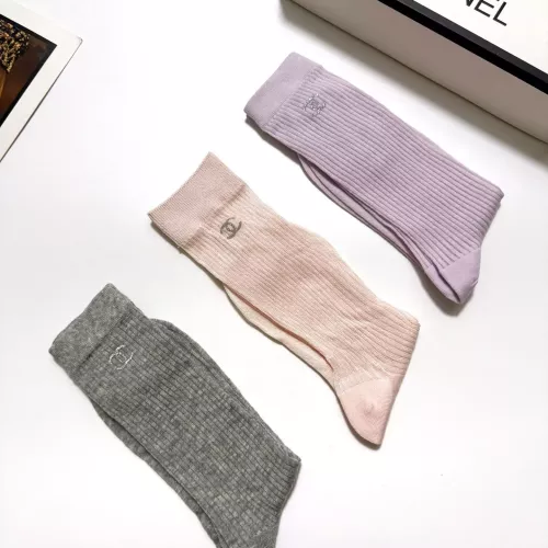 Replica Chanel Socks #1360063 $29.00 USD for Wholesale