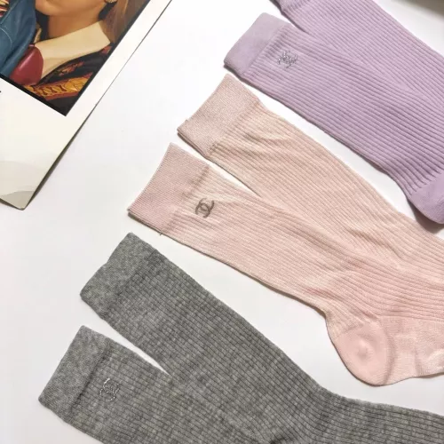 Replica Chanel Socks #1360063 $29.00 USD for Wholesale