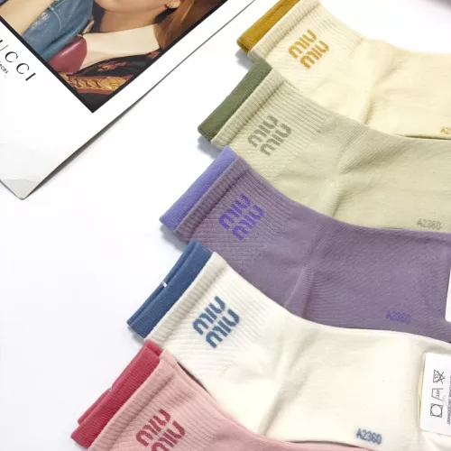 Replica MIU MIU Socks #1360064 $29.00 USD for Wholesale