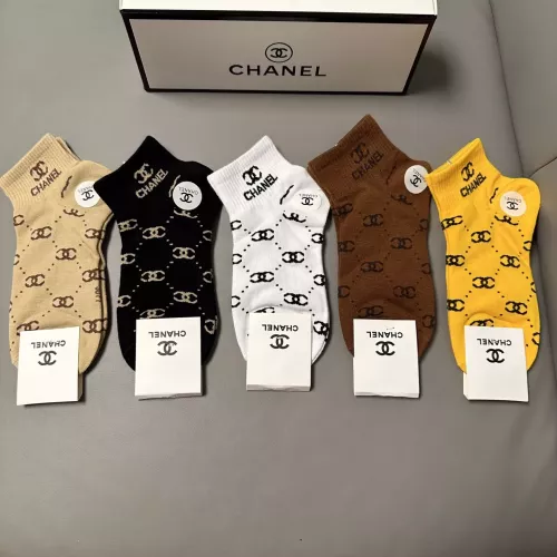 Chanel Socks For Women #1360081 $25.00 USD, Wholesale Replica Chanel Socks