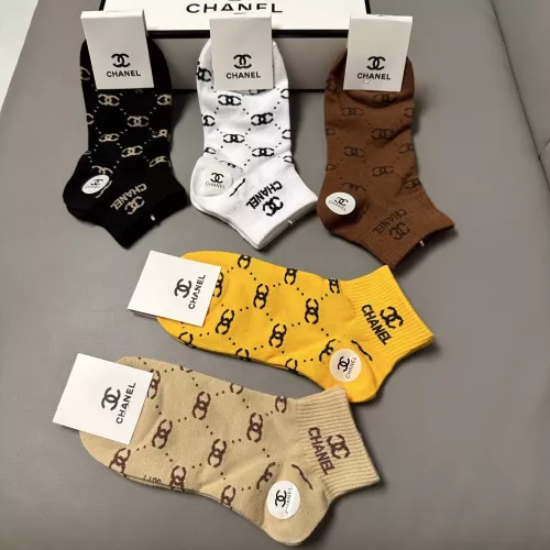 Replica Chanel Socks For Women #1360081 $25.00 USD for Wholesale