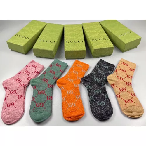 Gucci Socks #1360134 $29.00 USD, Wholesale Replica Gucci Socks