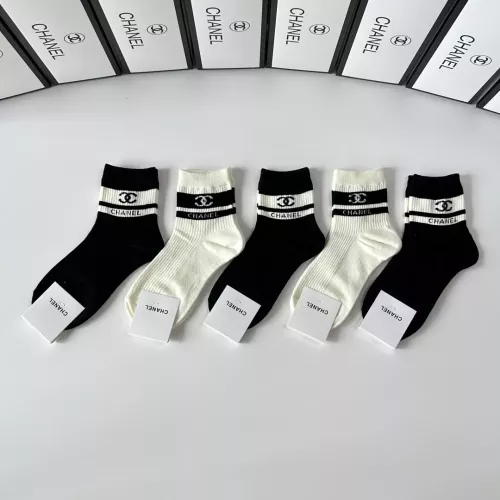Replica Chanel Socks #1360294 $27.00 USD for Wholesale