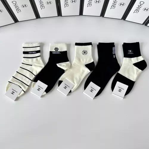 Replica Chanel Socks #1360295 $27.00 USD for Wholesale