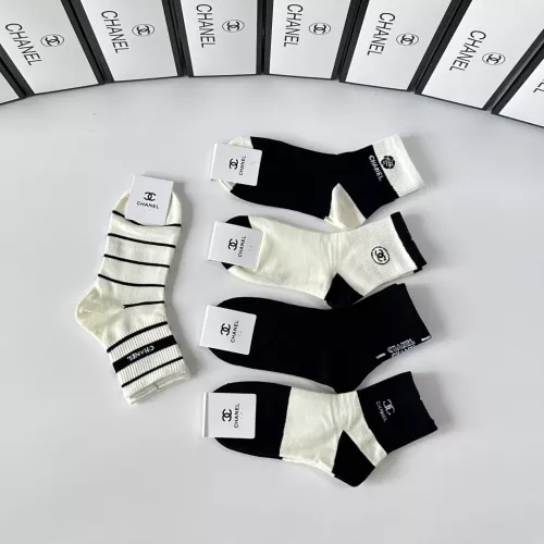 Replica Chanel Socks #1360295 $27.00 USD for Wholesale