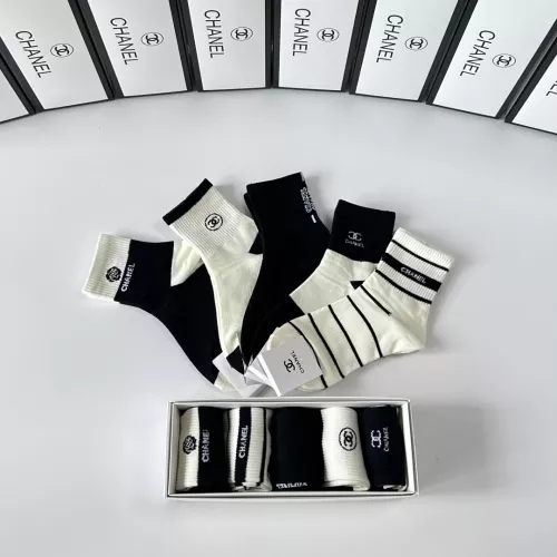 Replica Chanel Socks #1360295 $27.00 USD for Wholesale