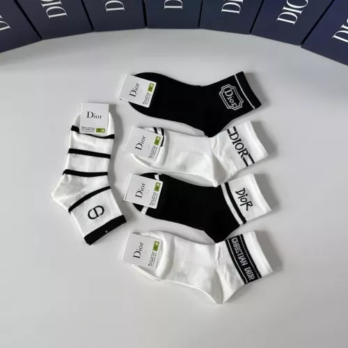 Replica Christian Dior Socks #1360296 $27.00 USD for Wholesale