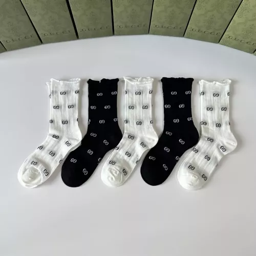 Replica Gucci Socks #1360301 $29.00 USD for Wholesale