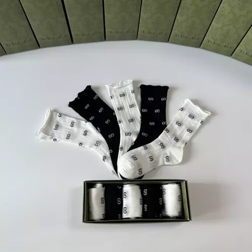 Replica Gucci Socks #1360301 $29.00 USD for Wholesale