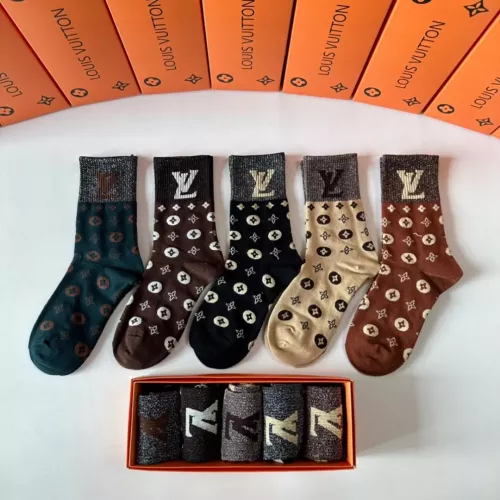 Louis Vuitton LV Socks #1360307 $29.00 USD, Wholesale Replica Louis Vuitton LV Socks