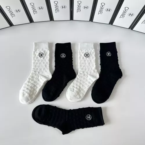 Replica Chanel Socks #1360313 $29.00 USD for Wholesale