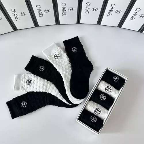 Replica Chanel Socks #1360313 $29.00 USD for Wholesale