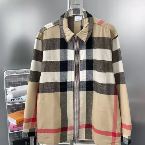 Burberry Jackets Long Sleeved For Unisex #1360450 $76.00 USD, Wholesale Replica Burberry Jackets