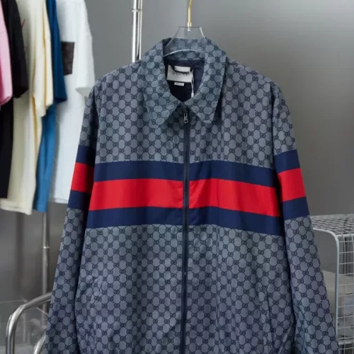 Gucci Jackets Long Sleeved For Men #1360502 $76.00 USD, Wholesale Replica Gucci Jackets