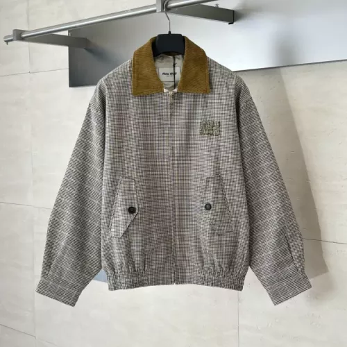 MIU MIU Jackets Long Sleeved For Unisex #1360560 $112.00 USD, Wholesale Replica MIU MIU Jackets