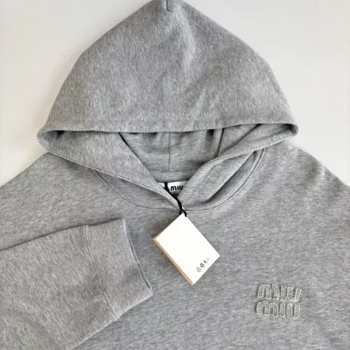 Replica MIU MIU Hoodies Long Sleeved For Unisex #1360600 $88.00 USD for Wholesale