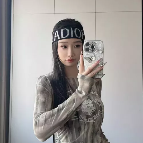 Replica Christian Dior Headband #1360627 $25.00 USD for Wholesale